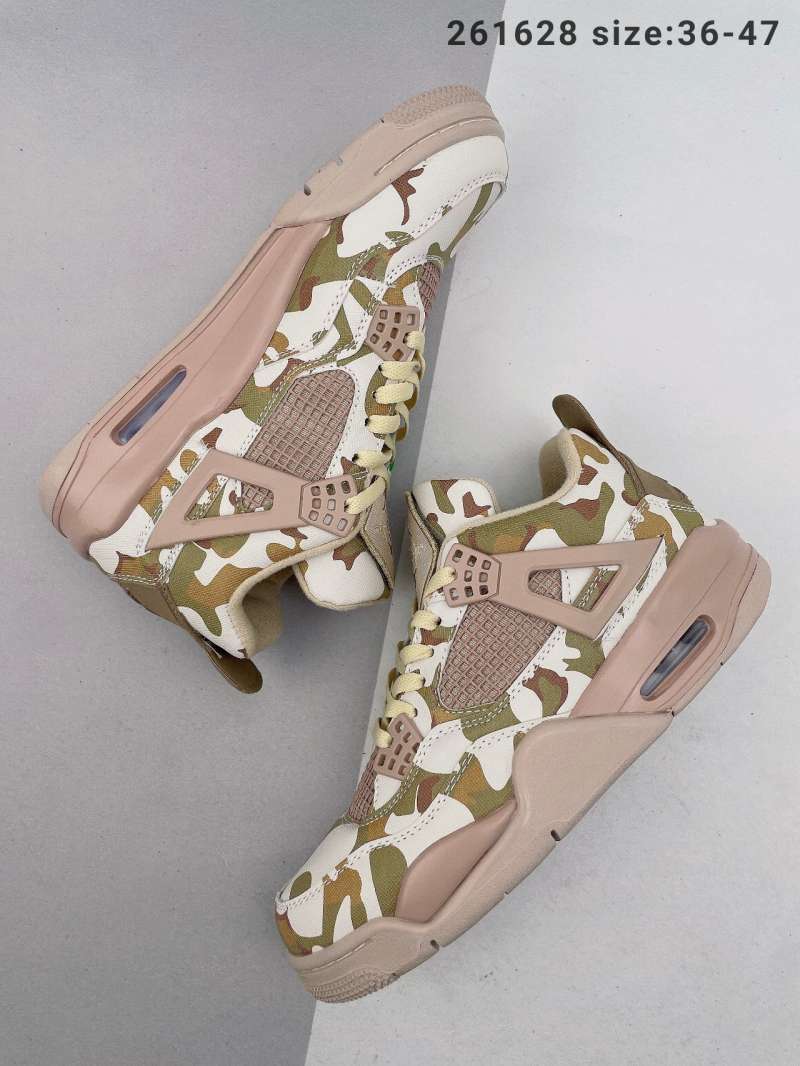 camo jordan 4