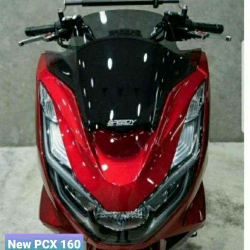 Jual Visor windshield New Pcx 160 2021 model Kathem Clear windshield