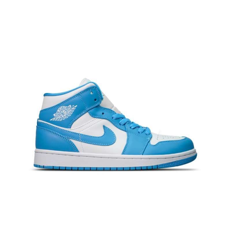 womens air jordan 1 mid unc
