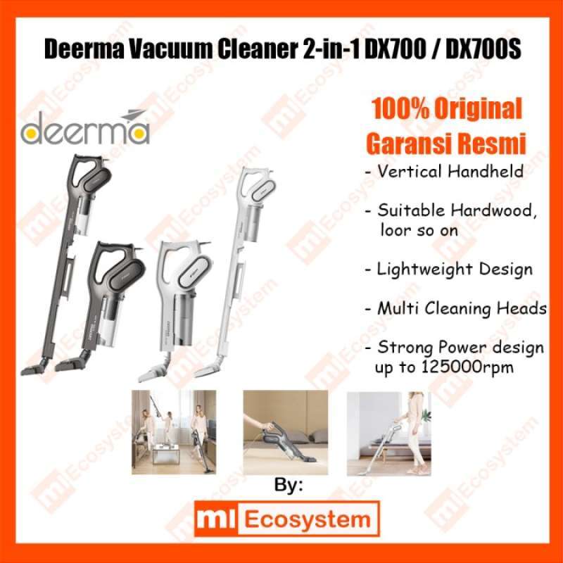 Promo [GARANSI] Deerma Vacuum Cleaner 2in1 Penyedot Debu DX700 DX700S