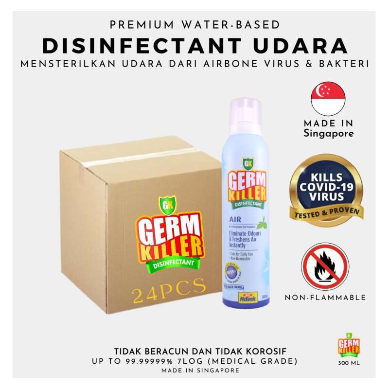 Jual Germ Killer Paket 1 Dus Air 300ml ( isi 24 pcs ) di Seller Germ