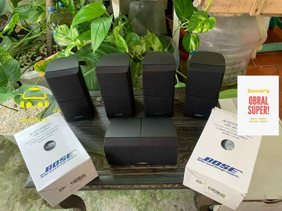 Jual Bose Acoustimass Cube Speaker ( Like New ) di Seller Domsh*p