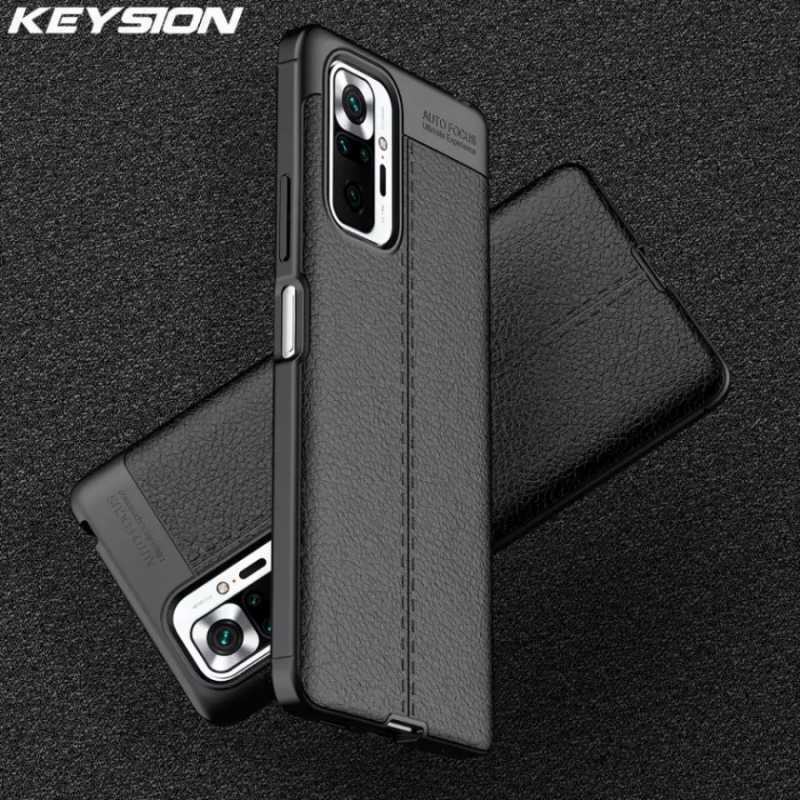 Jual CASE XIAOMI REDMI NOTE 10 PRO AUTOFOCUS CASE CARBON LEATHER