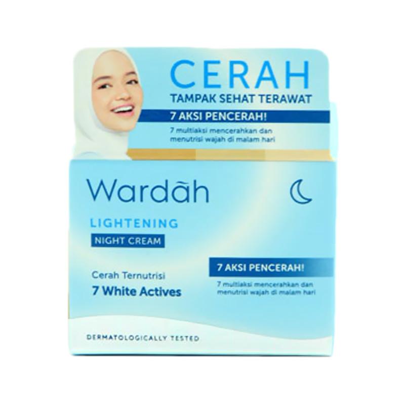 Jual Wardah Lightening Night Cream [30 g] di Seller Langgan MM
