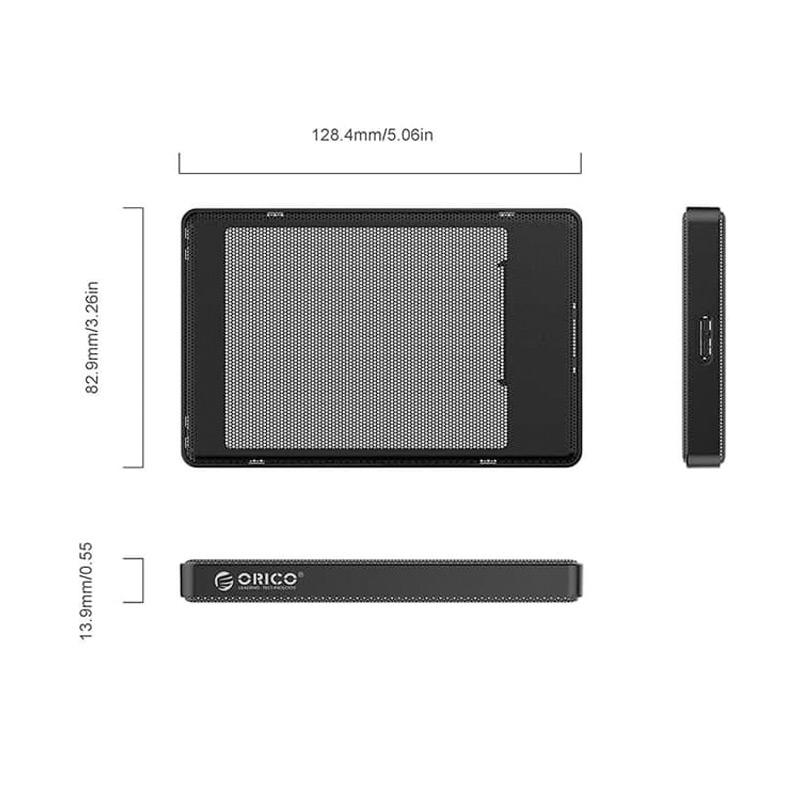 Jual Orico 2169u3 Hdd Enclosure [2.5 Inch/ Usb3.0/ Full Mesh] Di Seller ...