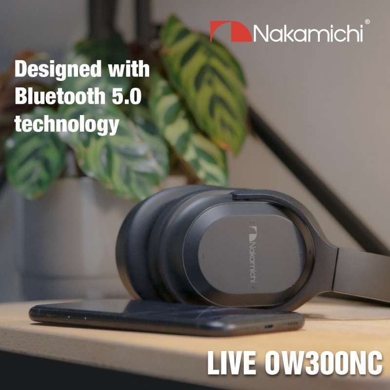 Nakamichi LIVE OW300NC Cuffie wireless con cancellazione Nakamichi LIVE OW300NC Cuffie wireless con cancellazione