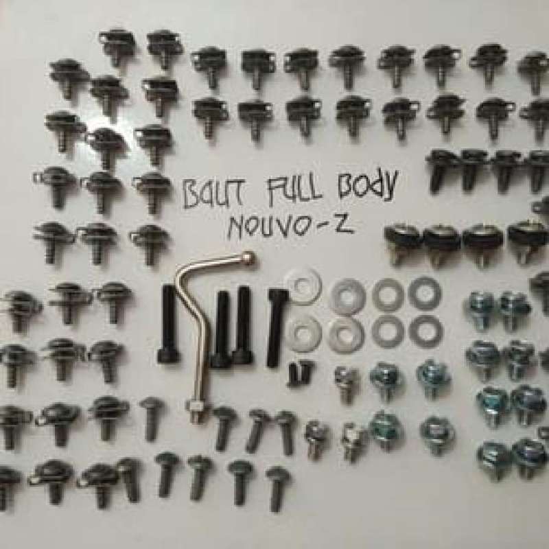 Jual baut body full set yamaha nouvo z di Seller Bulbulstore Kab