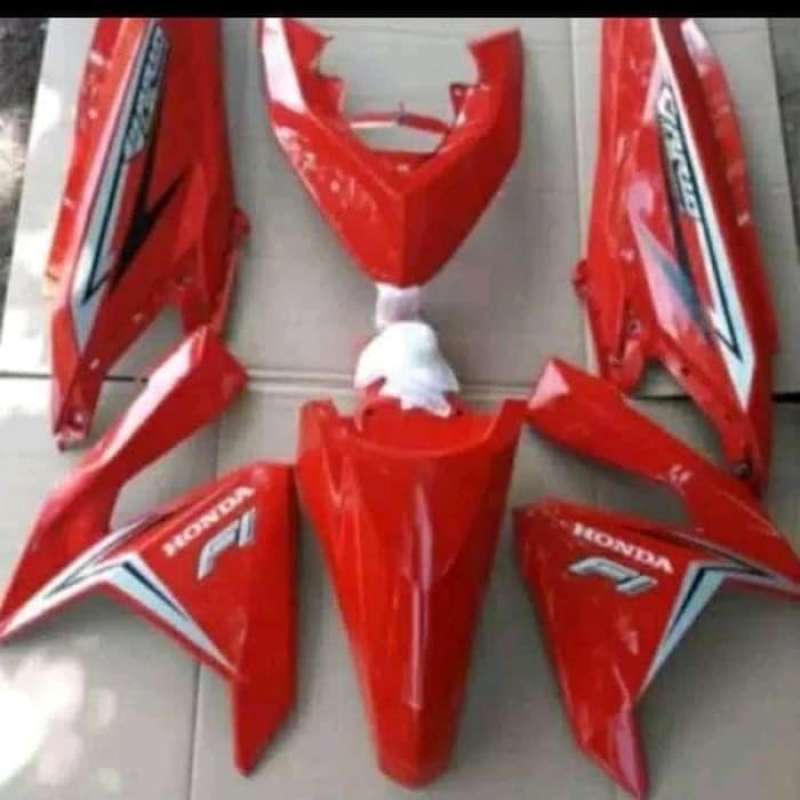 Jual Cover Body Halus Honda Vario 125 Fi Led Plus Striping Di Seller