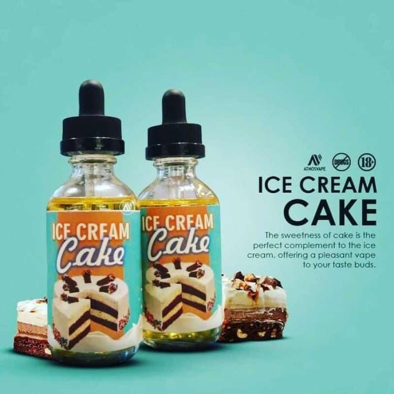 Jual Liquid Dr Coil Ice cream Cake 60ML by DR Coil Liquid Ice Cream