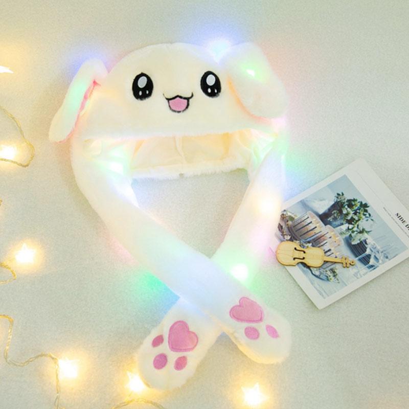 Jual Topi Kelinci Dancing Rabbit LED Bunny Hat LED Bunny Hat KPOP ...