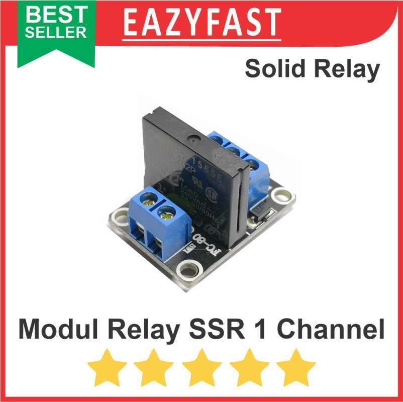 Jual Ssr Relay Module 1 Channel 1ch 5v Dc Solid State By Omron Arduino ...