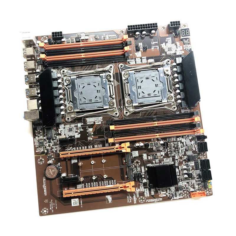 Jual X99 Dual Server Motherboard Set LGA 2011-3 CPU Game Mainboard ...