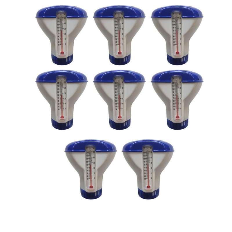 Jual 8x Pool Floating Chlorine Adjustable Dispenser Bromine Tablet w