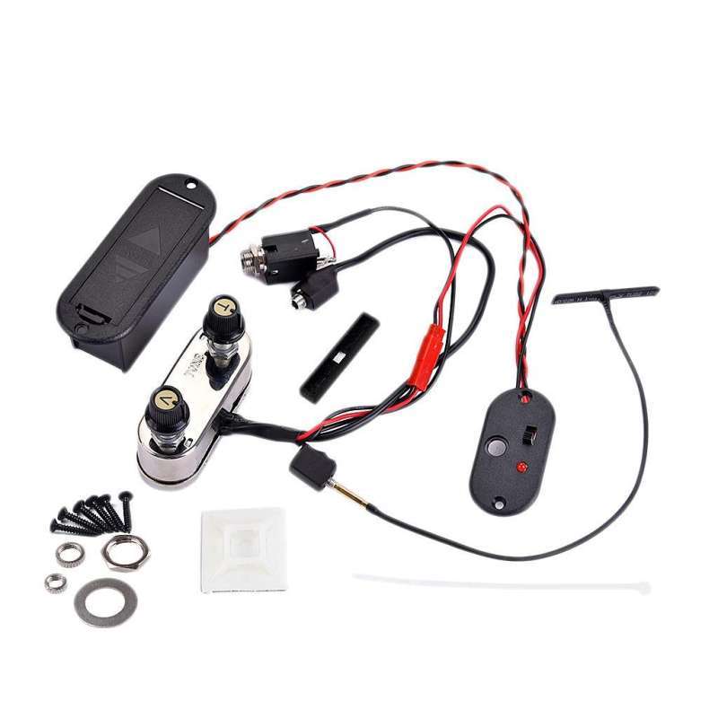 6 Set Electric Violin Pickup Active Control System Violin EQ Preamp Violin Bridge Saddle Piezo Pickup