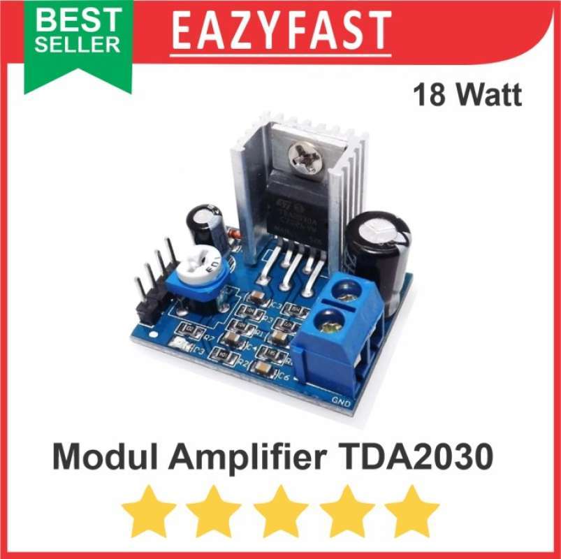 Jual TDA2030 Audio Power Amplifier Module Mono Hi-Fi 18W RMS di Seller