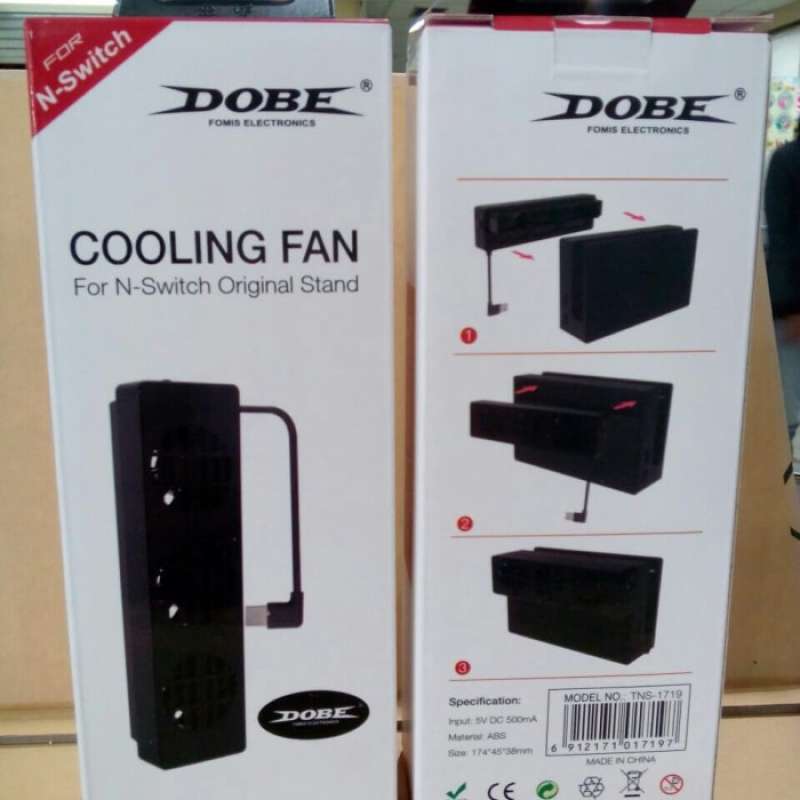 Jual BEST SALE KIPAS COOLING FAN NINTENDO SWITCH DOBE di Seller