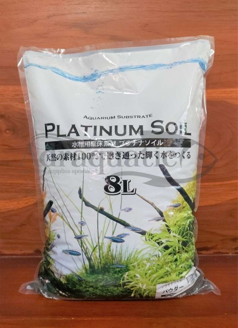 Jual PLATINUM SOIL 8L SUBSTRATE PUPUK DASAR TANAMAN AQUARIUM AQUASCAPE di Seller ADRAQUATIC