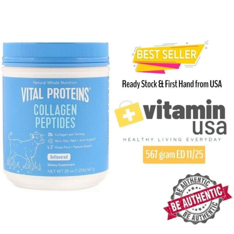Jual Vital Proteins Collagen Peptides Unflavored di Seller Vitamin