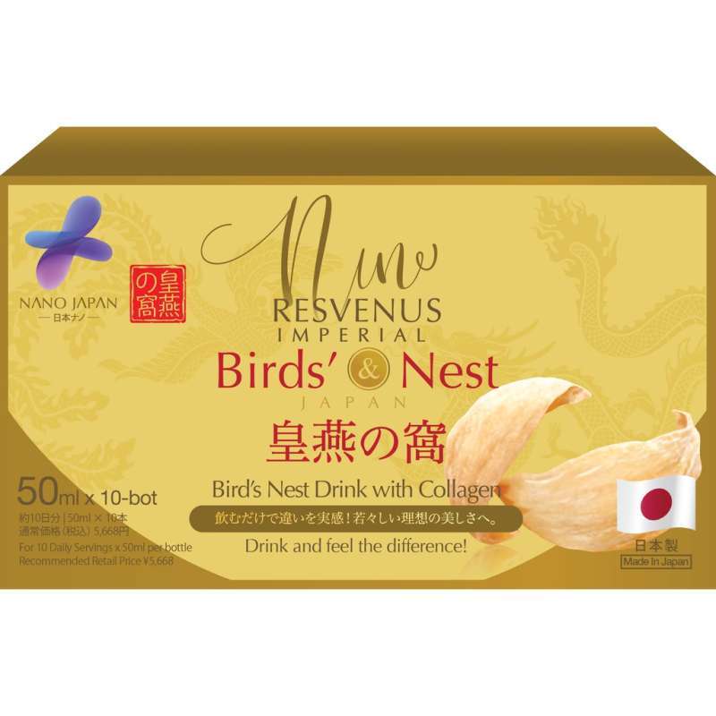 Jual Nano Japan Resvenus Imperial Birds' & Nest Drink With Collagen Di Seller Sehat Cantik 155