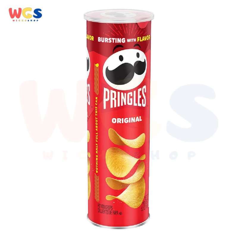 Jual Pringles Original Potato Chips Crisps Snacks On The Go 5.2oz 149g