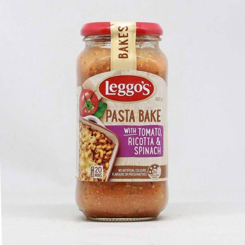 Jual Leggos Pasta Bake With Tomato, Ricotta & Spinach 500 G Di Seller