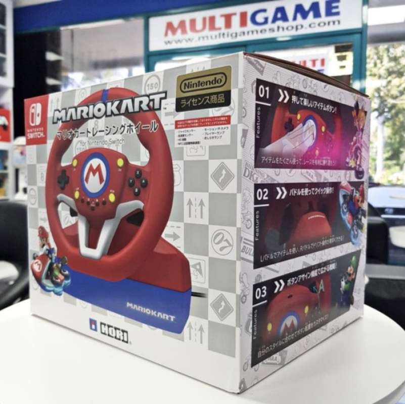 Jual Switch Mario Kart Steering Wheel And Pedal (hori) Di Seller Tidar