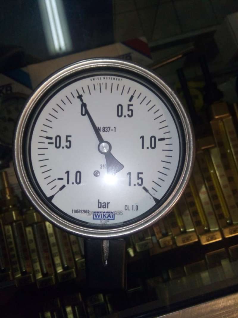 Jual Coumpond Gauge Wika ( Pressure + Vacuum) di Seller JIHAN