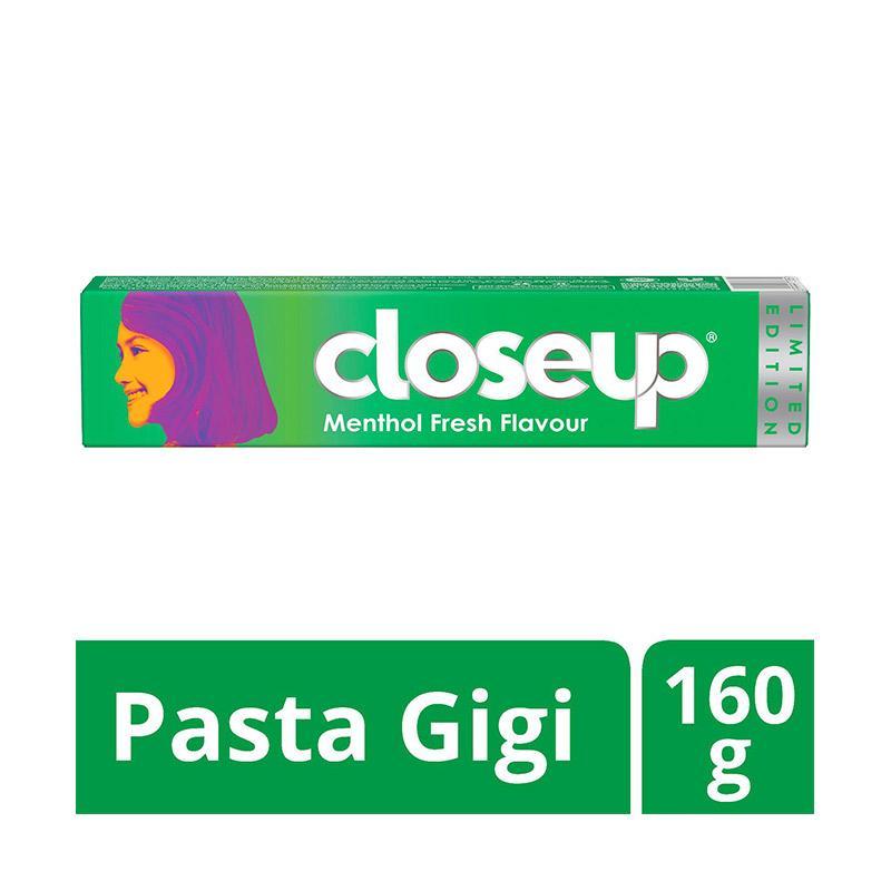 Jual Makassar CLOSE UP Deep Action Menthol Fresh Gel Toothpaste [160 g] 02 Green di Seller