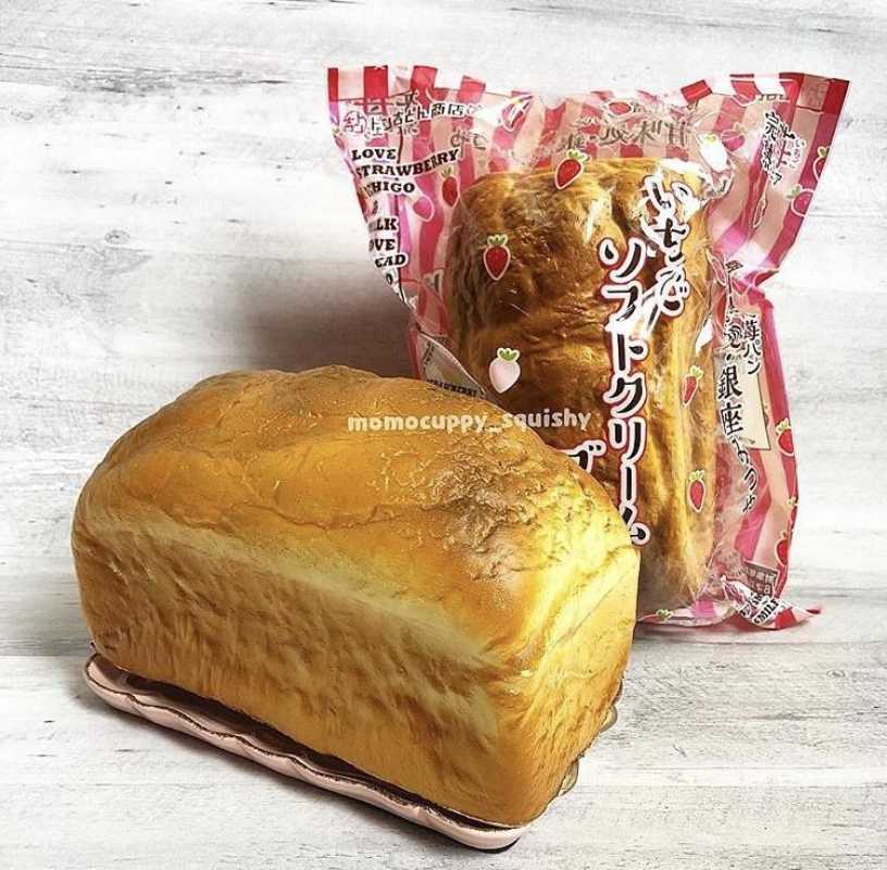 Jual Squishy licensed loaf bread by Lian ( squishy roti jumbo soft) di