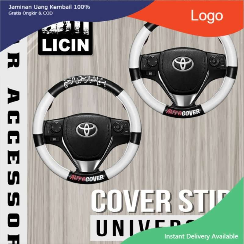 Promo SARUNG STIR MOBIL COVER SETIR Toyota Rush Avanza Innova Fortuner ...