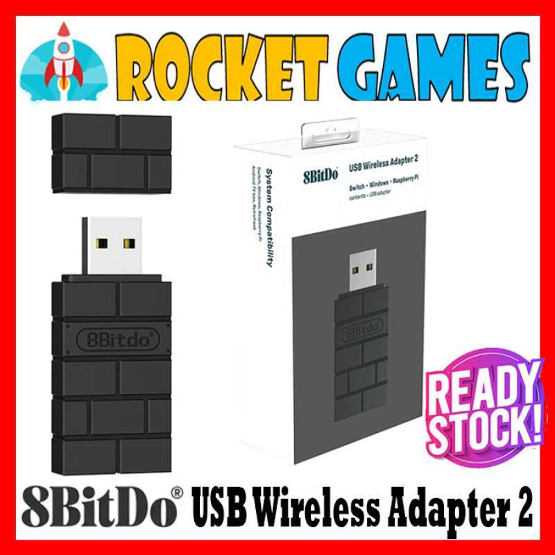 Promo Rocket Games -8bitdo USB Wireless Adapter 2 for Nintendo Switch ...