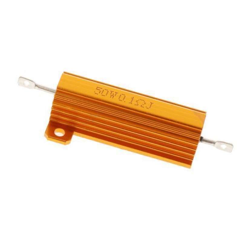 Jual 4xgold Aluminum Shell Resistor Rx24 50w High Power Resistor For