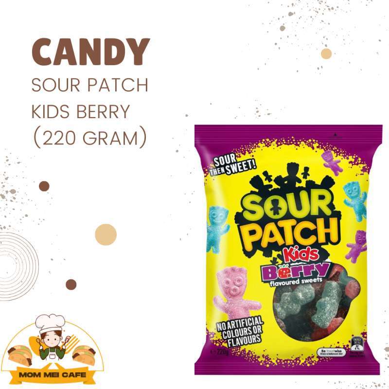 Jual Permen SOUR PATCH KIDS BERRY CANDY di Seller Mom Mei Cafe