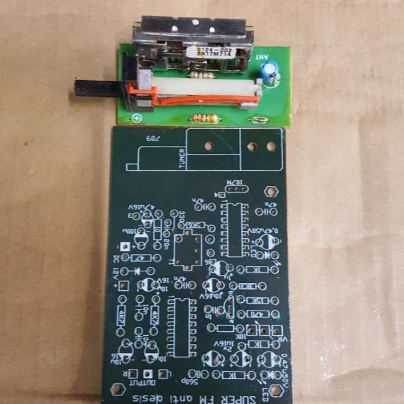 Jual Kit radio fm tuner stereo / tuner blok Multicolor di Seller