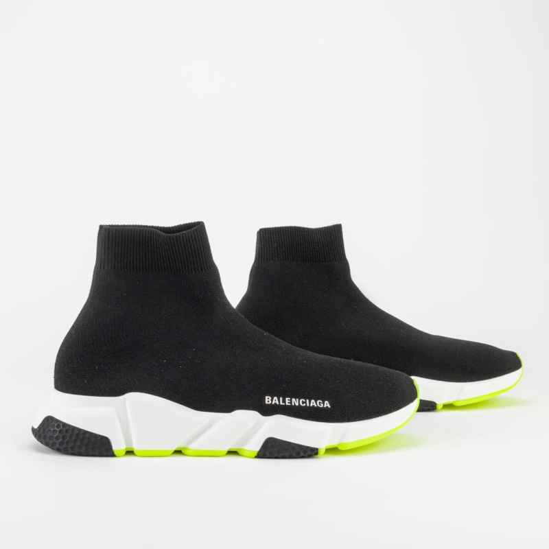 green balenciaga speed trainer