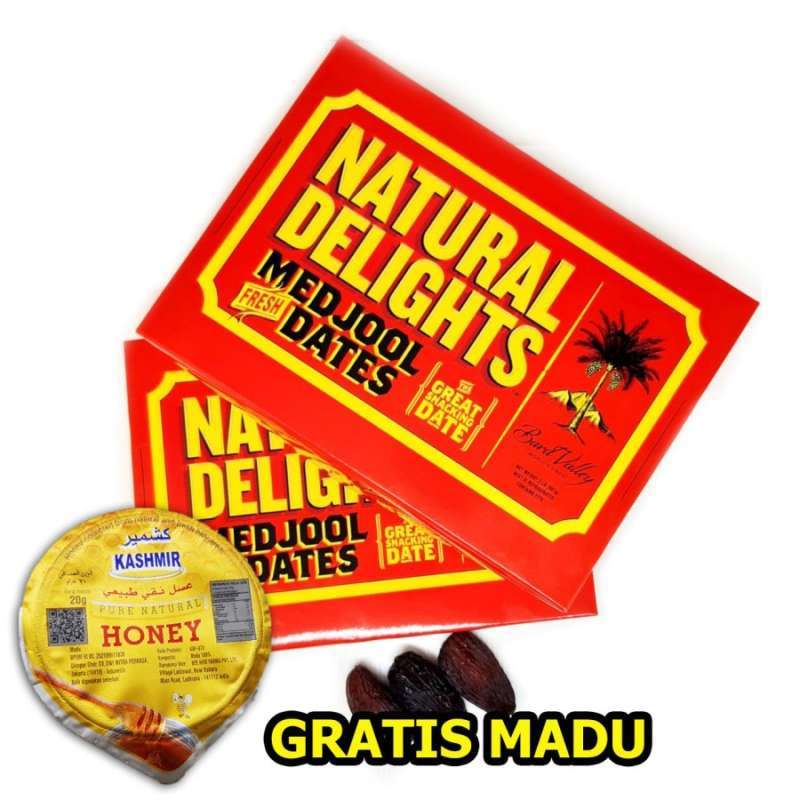 Jual Kurma Medjool Natural Delights Fresh Dates / Medjool Dates