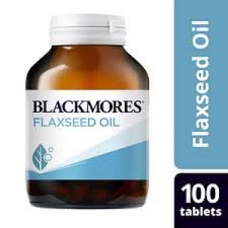 Jual Blackmores Flaxseed Oil 1000 mg 100 Capsules Made in Australia