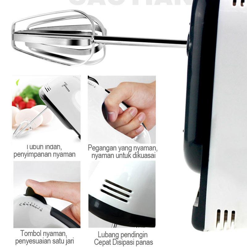 Jual Serbu Hand Mixer Han River Mixer Kue Mixer Mini Multi Fungsi
