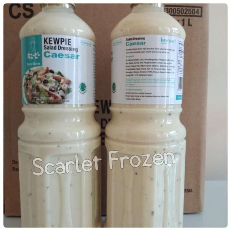 Jual KEWPIE MAYONNAISE Salad Dressing Caesar 1 Liter di Seller