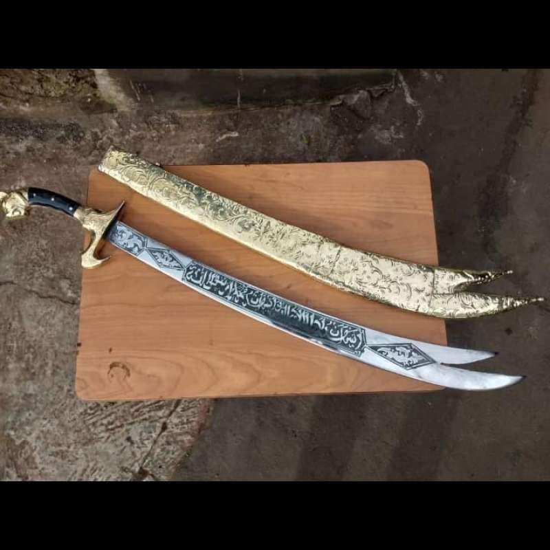 Jual pedang zulfikar full kuningan handle mcn di Seller Sakhi shopp ...