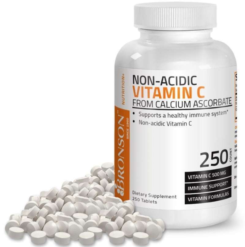 Jual Bronson Vitamin C 500mg Non Acidic From Calcium Ascorbate 250