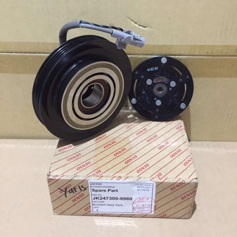 Promo Best Sale Clutch Yarisvios 20072013 Denso Compressor