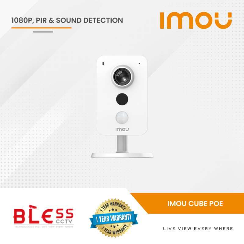 Jual Imou Cube PoE IP Camera WIth PIR Detection & Sound Detection di