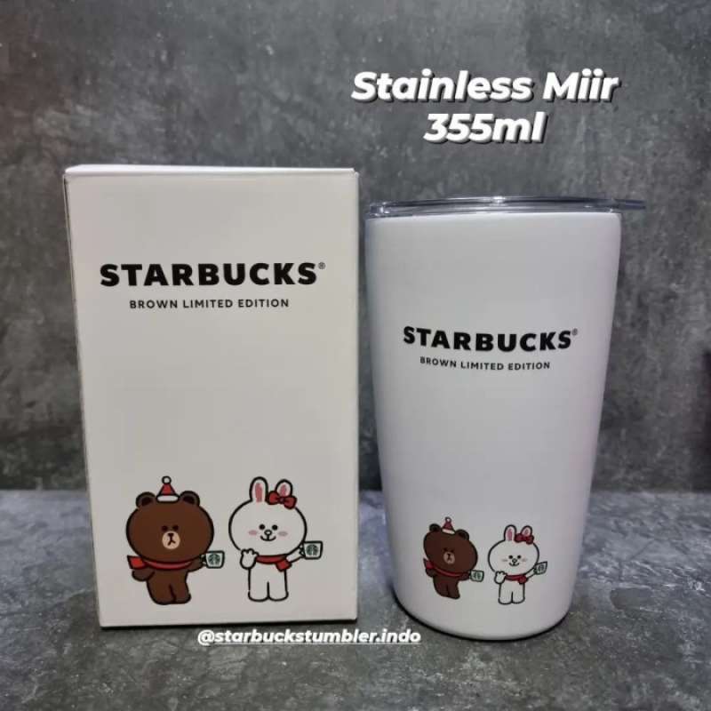 Jual Starbucks x Line Friends Brown Conny Miir Tumbler Stainless