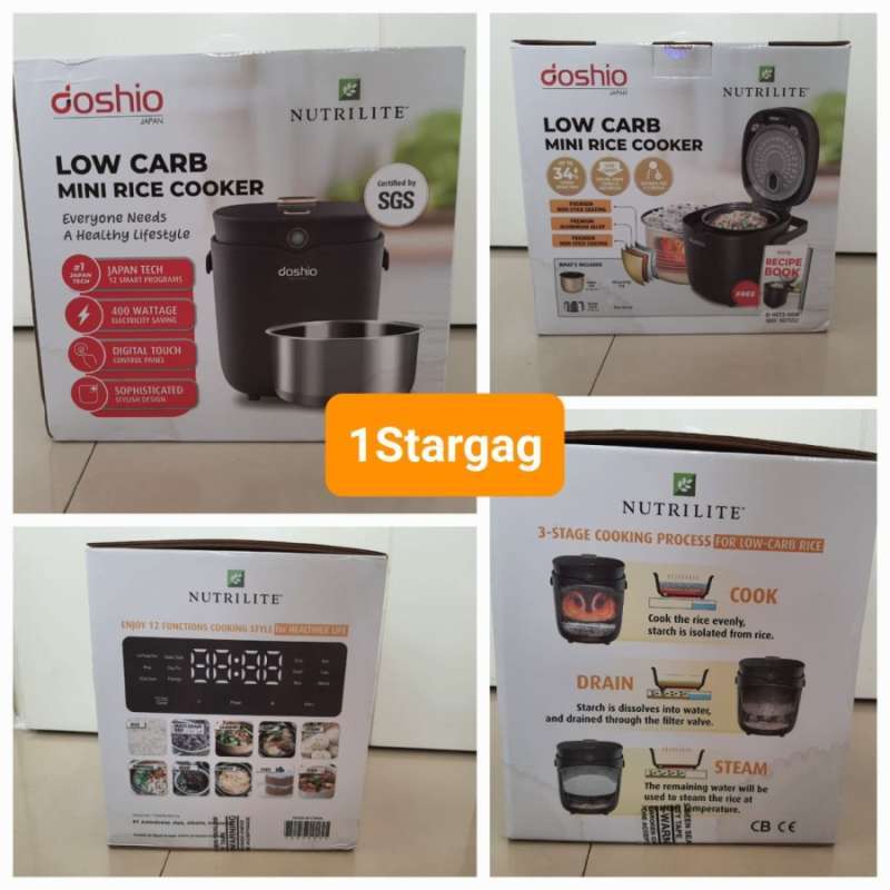 Jual Nutrilte Low Carbo Mini Rice Cooker di Seller 1stargag Tanjung