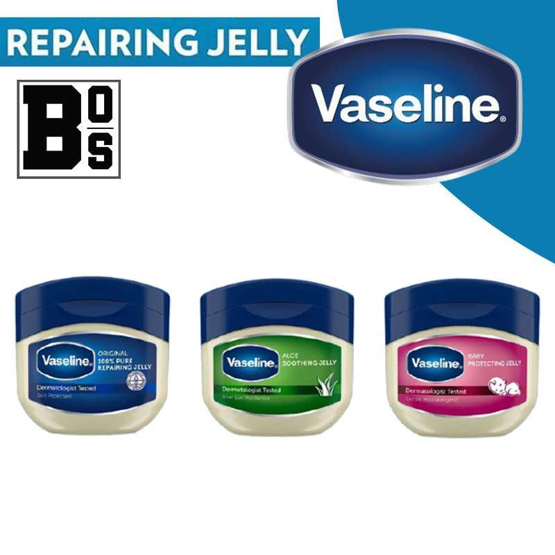 Promo Vaseline Protects Minor Cuts & Burns Original / PURE SKIN JELLY / SKIN PROTECTING ALOE