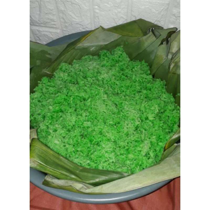 Jual Tape Ketan Hijau (tanpa uli) Jajanan Tradisional 450gr di Seller