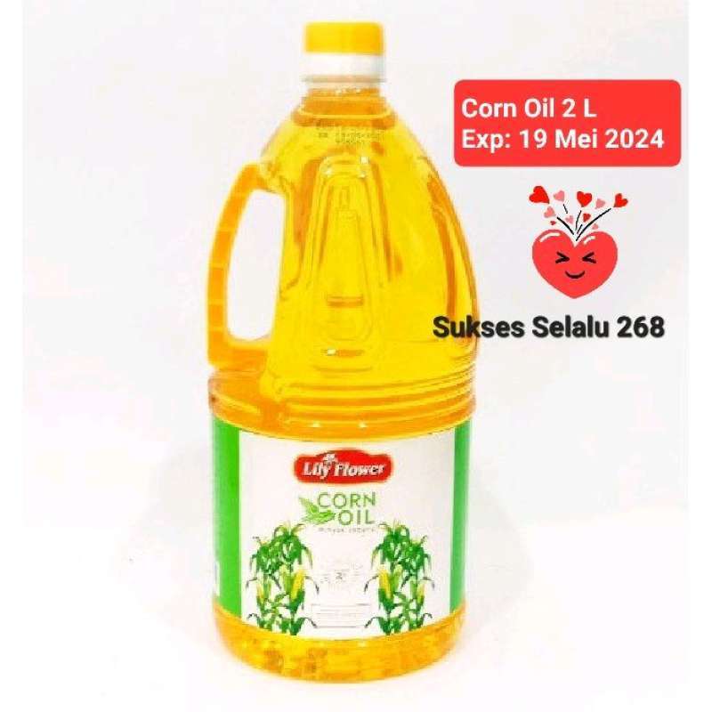 Jual Lily Flower Corn Oil 2L Made In Singapore di Seller Sukses Selalu 268 Kalideres, Kota