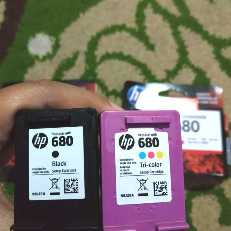 Jual Cartridge HP 680 Original Kosong Belum Pernah Refill di Seller