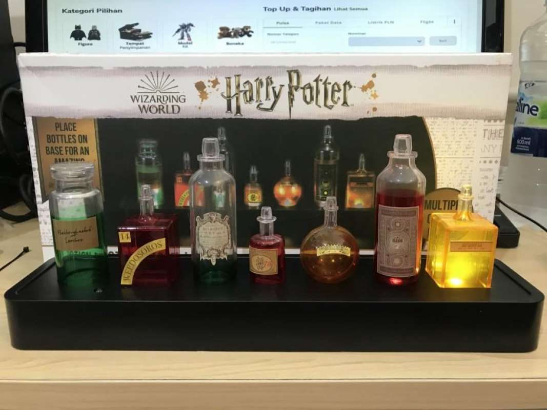 Jual Harry Potter Potion Bottles Mood Lamp di Seller Radabab